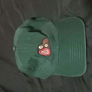 Rum Ham Strapback Hat Forest Green
